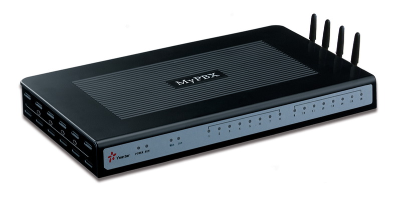 Yeastar MyPBX 1600 V4 IP-АТС, 16 портов RJ11, роут